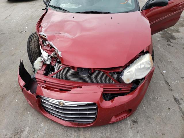 Photo 11 from auction – 2006 CHRYSLER SEBRING GT with VIN 1C3EL75R26N136157