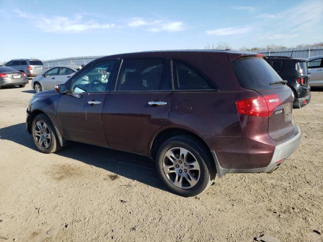 Photo 2 from auction – 2009 ACURA MDX TECHNO with VIN 2HNYD28499H530691