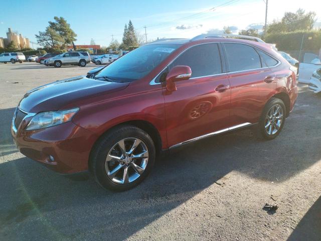 LEXUS RX 350 2010 with VIN JTJBK1BA6A2411307 - Photo from auction
