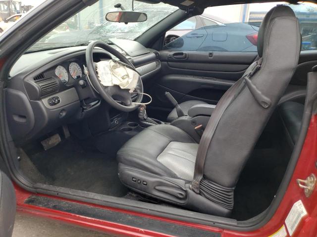 Photo 7 from auction – 2006 CHRYSLER SEBRING GT with VIN 1C3EL75R26N136157