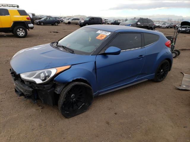 HYUNDAI VELOSTER T 2016 with VIN KMHTC6AE2GU258620 - Photo from auction