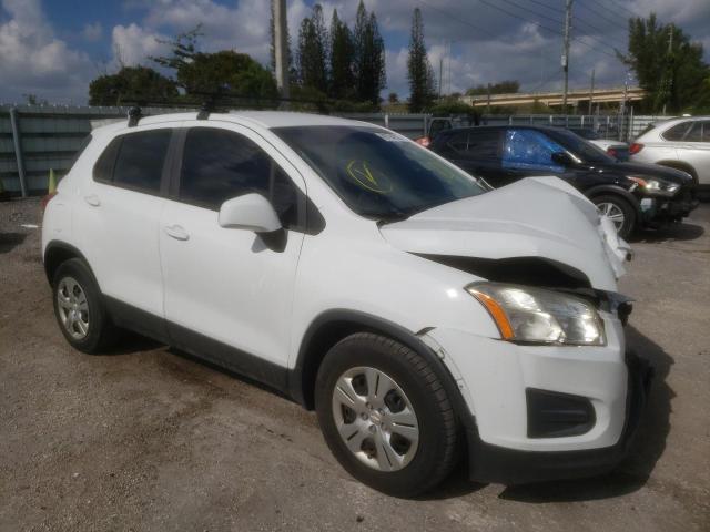 Photo 4 from auction – 2015 CHEVROLET TRAX LS with VIN KL7CJKSB1FB120856