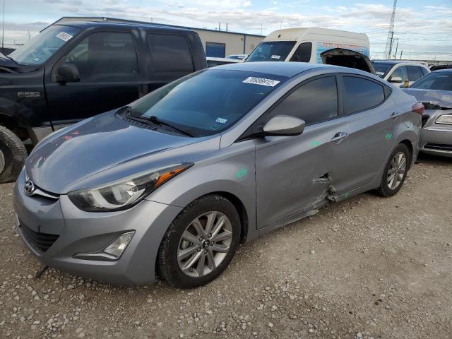 HYUNDAI ELANTRA SE 2016 with VIN 5NPDH4AE2GH660811 - Photo from auction