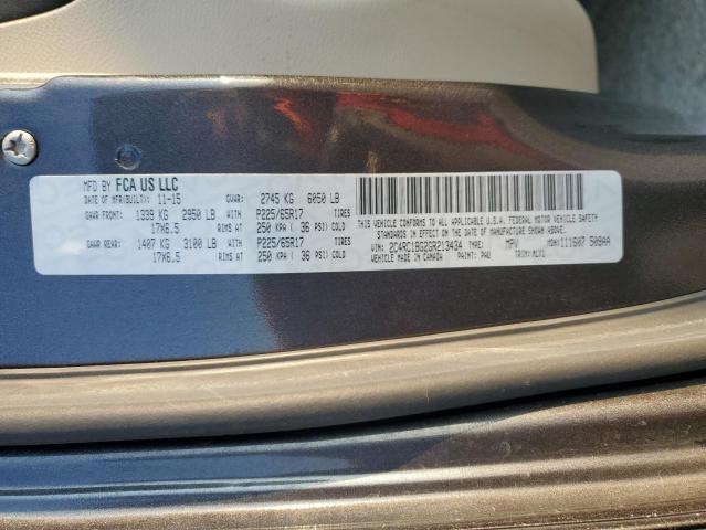 Photo 14 from auction – 2016 CHRYSLER TOWN & COU with VIN 2C4RC1BG2GR213434
