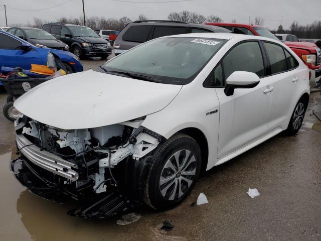 TOYOTA COROLLA LE 2021 with VIN JTDEAMDE4MJ019795 - Photo from auction