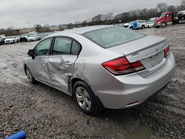 Photo 2 from auction – 2013 HONDA CIVIC LX with VIN 19XFB2F55DE097809