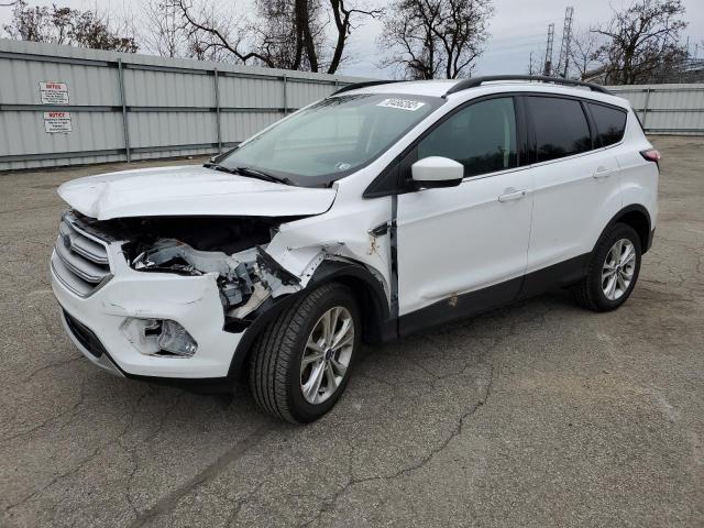 FORD ESCAPE SE 2018 with VIN 1FMCU9GD3JUD02063 - Photo from auction
