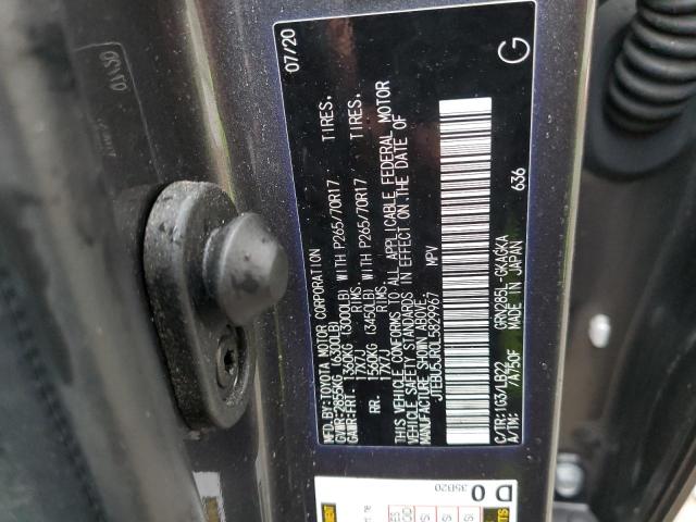 Photo 14 from auction – 2020 TOYOTA 4RUNNER SR with VIN JTEBU5JR0L5829967