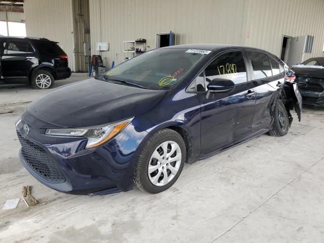 TOYOTA COROLLA LE 2020 with VIN 5YFEPRAE1LP060766 - Photo from auction