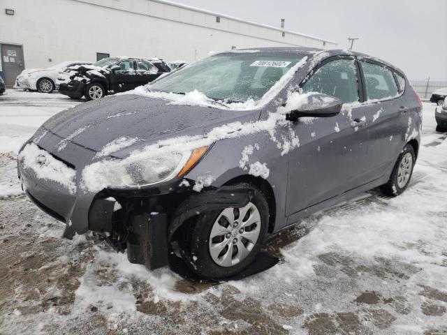 HYUNDAI ACCENT SE 2016 with VIN KMHCT5AEXGU280620 - Photo from auction