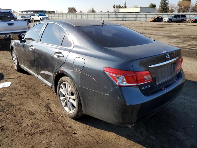 Photo 2 from auction – 2010 LEXUS ES 350 with VIN JTHBK1EGXA2351887