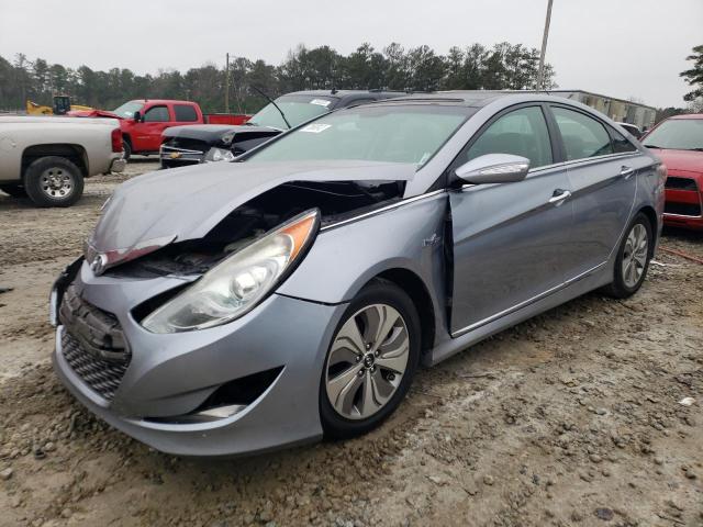 HYUNDAI SONATA HYB 2015 with VIN KMHEC4A48FA132895 - Photo from auction