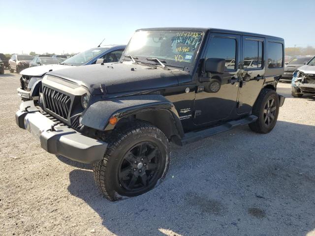 JEEP WRANGLER U 2014 with VIN 1C4BJWEG5EL278641 - Photo from auction