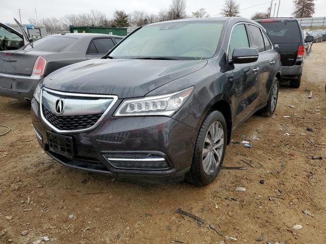 ACURA MDX TECHNO 2016 with VIN 5FRYD4H67GB038181 - Photo from auction