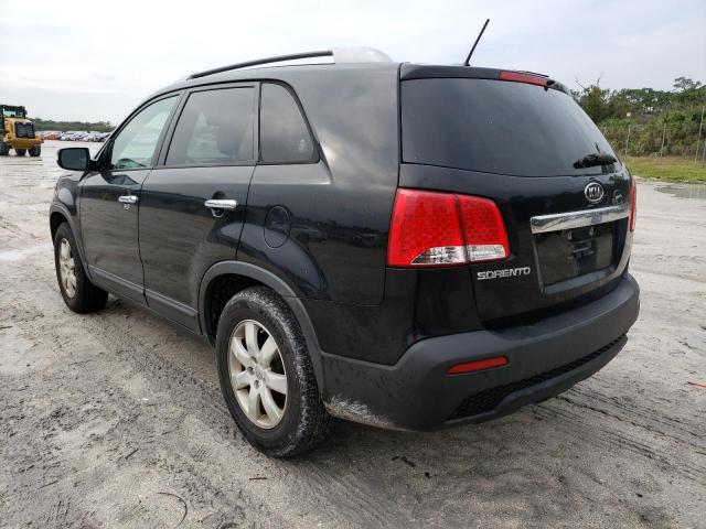 Photo 2 from auction – 2013 KIA SORENTO LX with VIN 5XYKT3A69DG311981