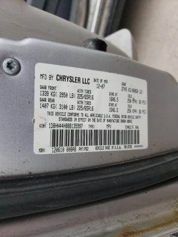 Photo 14 from auction – 2008 DODGE GRAND CARA with VIN 1D8HN44H88B135997