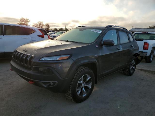 Photo 1 from auction – 2017 JEEP CHEROKEE T with VIN 1C4PJMBS1HW659375