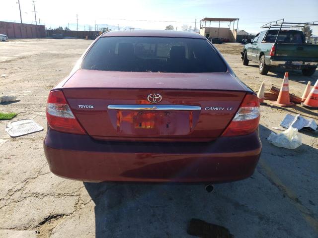 Photo 6 from auction – 2003 TOYOTA CAMRY LE with VIN JTDBE32KX30171854