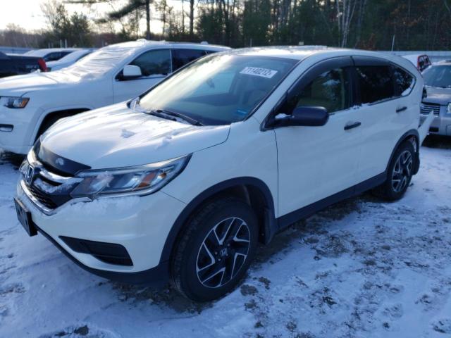 Photo 1 from auction – 2016 HONDA CR-V SE with VIN 5J6RM4H46GL114582
