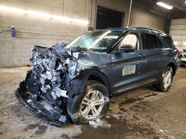 FORD EXPLORER X 2020 with VIN 1FMSK8DH1LGB70778 - Photo from auction