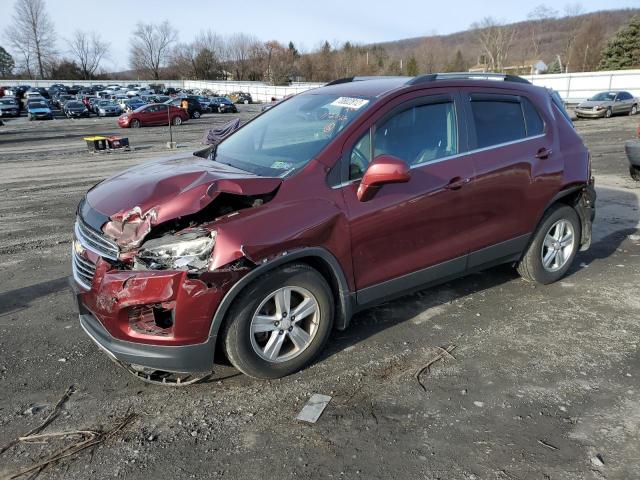 CHEVROLET TRAX 1LT 2016 with VIN 3GNCJLSB3GL253909 - Photo from auction