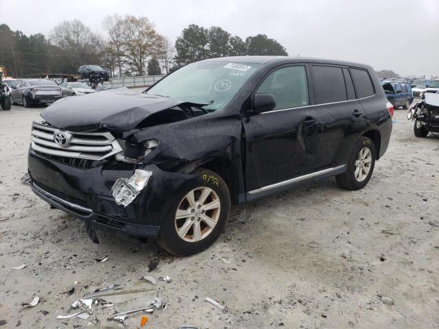 TOYOTA HIGHLANDER 2013 with VIN 5TDZA3EHXDS037466 - Photo from auction