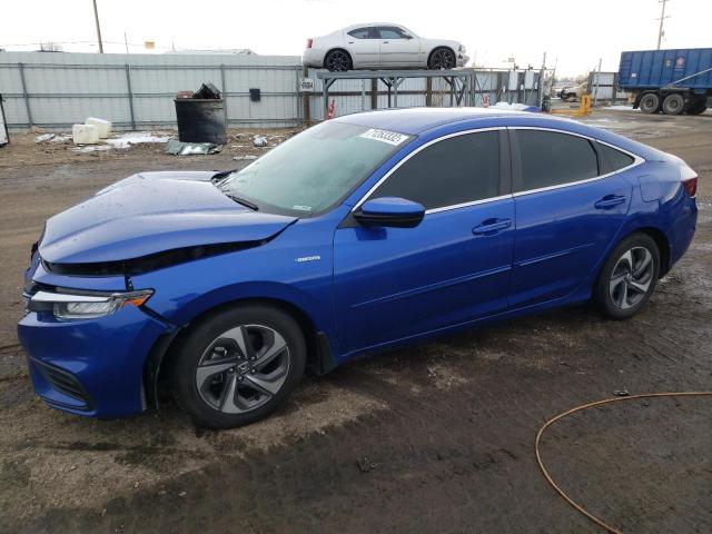 HONDA INSIGHT EX 2019 with VIN 19XZE4F53KE020563 - Photo from auction