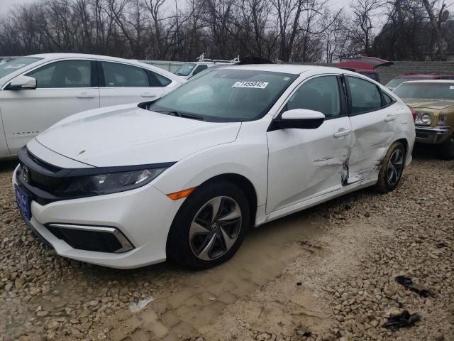 HONDA CIVIC LX 2020 with VIN 19XFC2F61LE024148 - Photo from auction