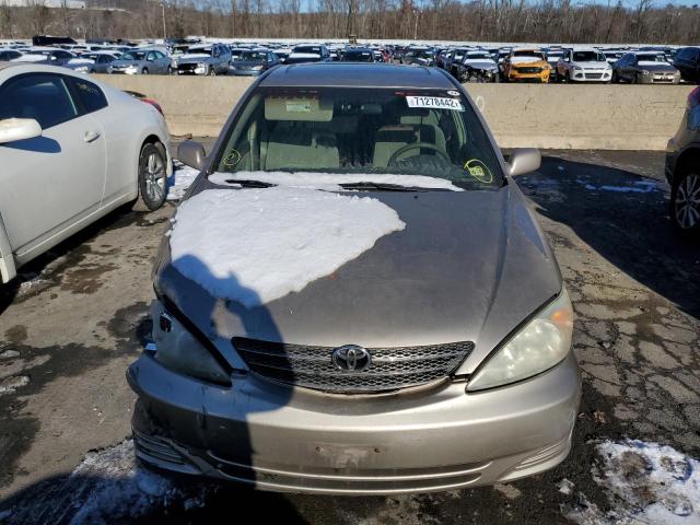 Photo 5 from auction – 2004 TOYOTA CAMRY LE with VIN 4T1BF32K54U567841