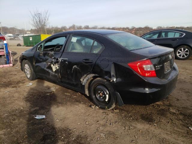 Photo 2 from auction – 2012 HONDA CIVIC LX with VIN 19XFB2F56CE108623