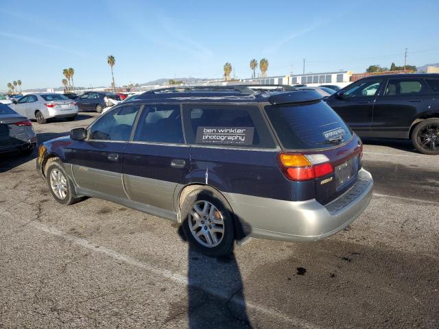 Photo 2 from auction – 2002 SUBARU LEGACY OUT with VIN 4S3BH665326620543