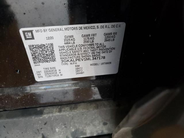 Photo 14 from auction – 2021 GMC TERRAIN SL with VIN 3GKALPEV1ML347178