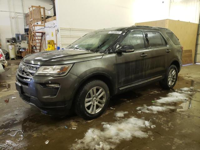 FORD EXPLORER X 2018 with VIN 1FM5K8D88JGB93890 - Photo from auction