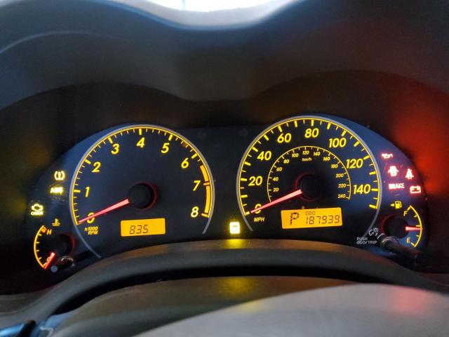 Photo 9 from auction – 2009 TOYOTA COROLLA BA with VIN JTDBL40E89J013542