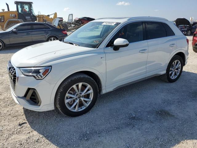 AUDI Q3 PREMIUM 2022 with VIN WA1EECF34N1121233 - Photo from auction