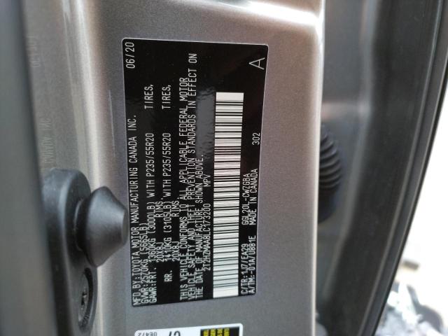 Photo 14 from auction – 2020 LEXUS RX 350 with VIN 2T2HZMAA8LC173200