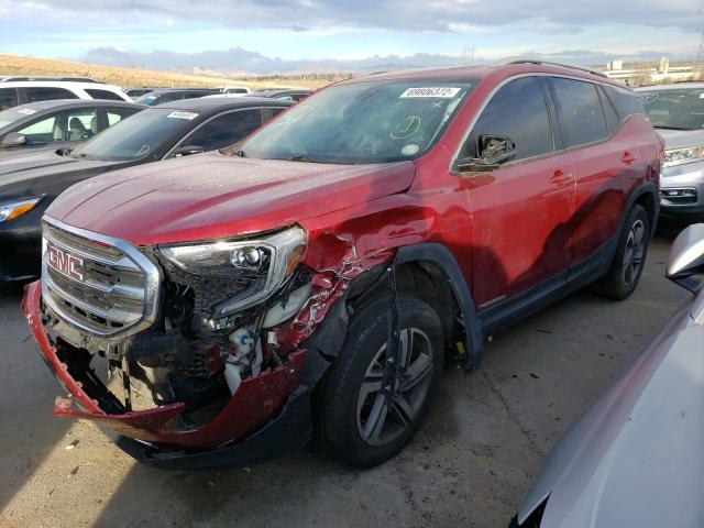 GMC TERRAIN SL 2018 with VIN 3GKALVEV9JL237026 - Photo from auction
