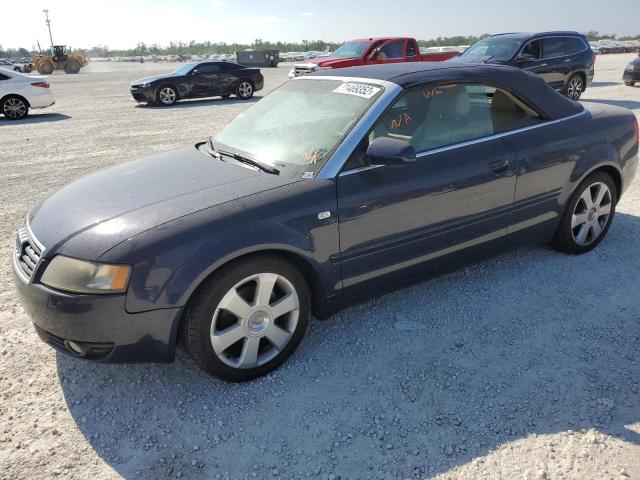 AUDI A4 1.8 CAB 2005 with VIN WAUAC48H95K011326 - Photo from auction