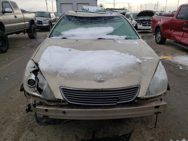 Photo 5 from auction – 2005 LEXUS ES 330 with VIN JTHBA30G955098474