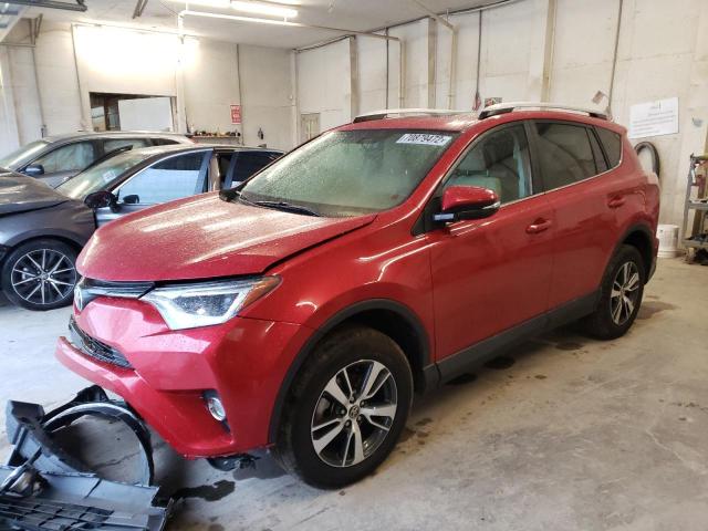 TOYOTA RAV4 XLE 2016 with VIN 2T3RFREV0GW416389 - Photo from auction