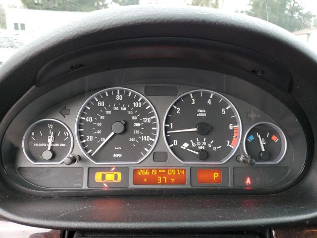 Photo 9 from auction – 2001 BMW 330 I with VIN WBAAV53431JS95993