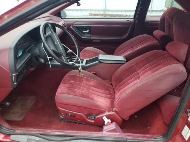 Photo 7 from auction – 1991 FORD THUNDERBIR with VIN 1FAPP6047MH107026