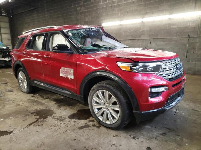 FORD EXPLORER L 2020 with VIN 1FM5K7FW9LGA90809 - Photo from auction