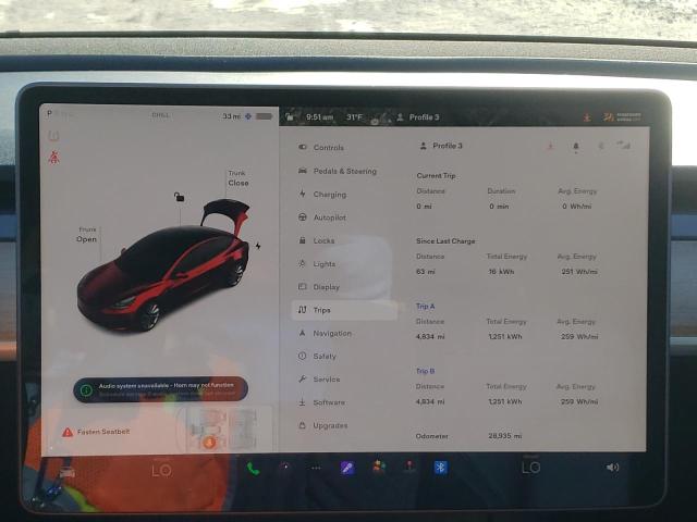 Photo 9 from auction – 2022 TESLA MODEL 3 with VIN 5YJ3E1EB8NF191030
