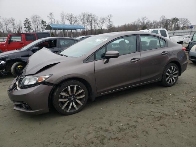 HONDA CIVIC EXL 2015 with VIN 2HGFB2F98FH519731 - Photo from auction