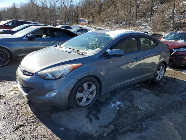 HYUNDAI ELANTRA GL 2013 with VIN 5NPDH4AE2DH378485 - Photo from auction
