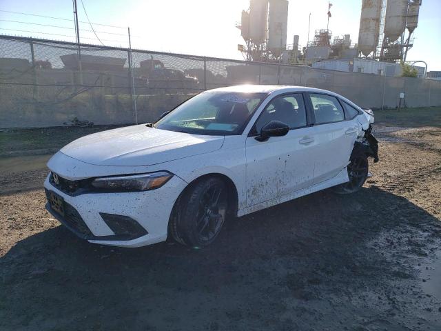 HONDA CIVIC SI 2022 with VIN 2HGFE1E55NH472639 - Photo from auction