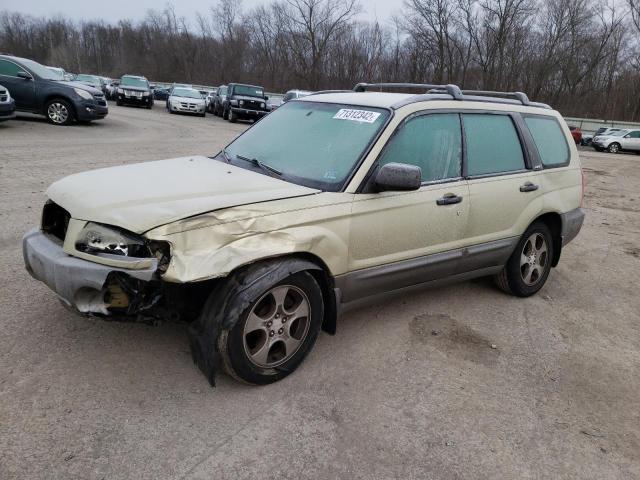 SUBARU FORESTER 2 2003 with VIN JF1SG65643H759590 - Photo from auction