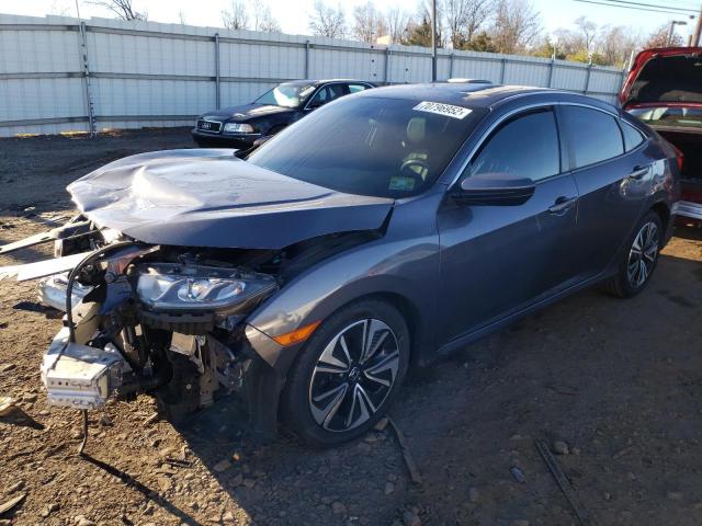 HONDA CIVIC EX 2016 with VIN 2HGFC1F35GH648062 - Photo from auction