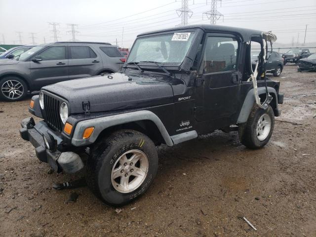 JEEP WRANGLER / 2004 with VIN 1J4FA49S74P790410 - Photo from auction